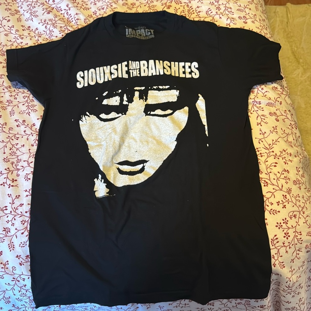 Siouxsie and the Banshees band tee, originally sold on Hot Topic